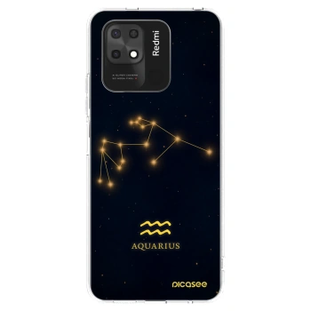 Picasee silikónový prehľadný obal pre Xiaomi Redmi 10C - AQUARIUS