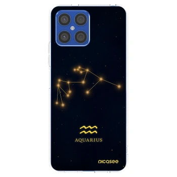 Picasee silikónový prehľadný obal pre Honor X8 4G - AQUARIUS
