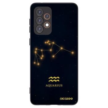 Picasee silikónový čierny obal pre Samsung Galaxy A33 5G A336 - AQUARIUS