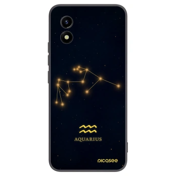 Picasee silikónový čierny obal pre Vivo Y01 - AQUARIUS
