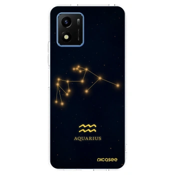 Picasee silikónový prehľadný obal pre Vivo Y01 - AQUARIUS