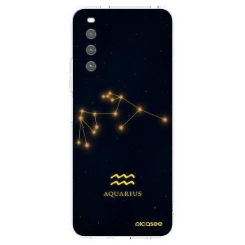 Picasee silikónový prehľadný obal pre Sony Xperia 10 IV 5G - AQUARIUS