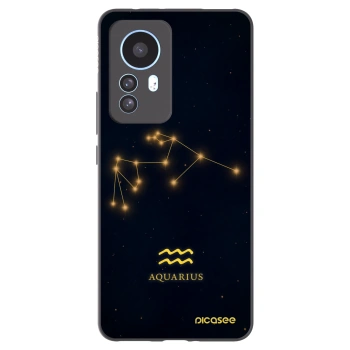 Picasee silikónový čierny obal pre Xiaomi 12T Pro - AQUARIUS