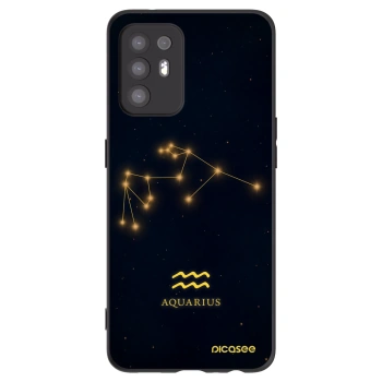 Picasee silikónový čierny obal pre OPPO A94 5G - AQUARIUS