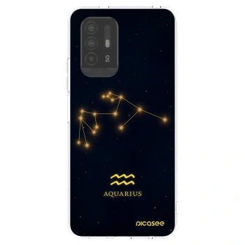 Picasee silikónový prehľadný obal pre OPPO A94 5G - AQUARIUS
