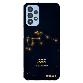 Picasee silikónový prehľadný obal pre Samsung Galaxy A23 A235F 4G - AQUARIUS