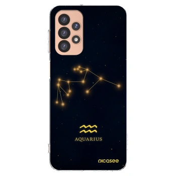 Picasee silikónový prehľadný obal pre Samsung Galaxy A23 A236B 5G - AQUARIUS