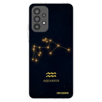 Picasee silikónový prehľadný obal pre Samsung Galaxy A73 5G - AQUARIUS