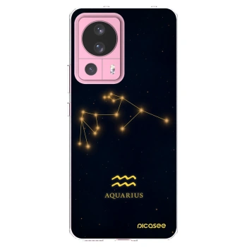Picasee silikónový prehľadný obal pre Xiaomi 13 Lite - AQUARIUS