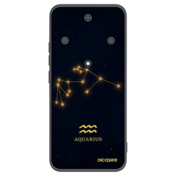 Picasee silikónový čierny obal pre Honor Magic5 Lite 5G - AQUARIUS