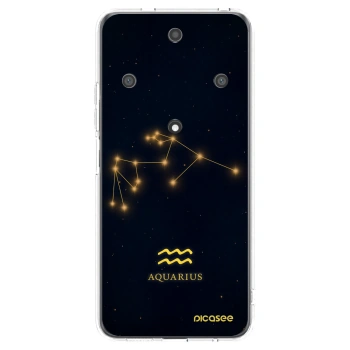 Picasee silikónový prehľadný obal pre Honor Magic5 Lite 5G - AQUARIUS