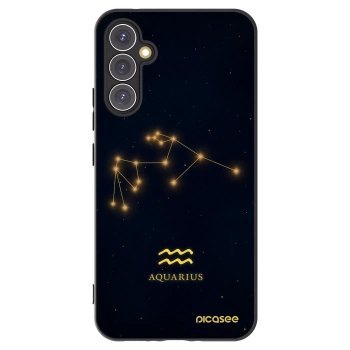 Picasee silikónový čierny obal pre Samsung Galaxy A34 5G A346B - AQUARIUS