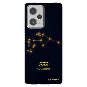 Picasee silikónový prehľadný obal pre Xiaomi Redmi Note 12 Pro+ 5G - AQUARIUS