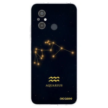 Picasee silikónový prehľadný obal pre Xiaomi Redmi 12C - AQUARIUS