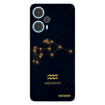 Picasee silikónový prehľadný obal pre Xiaomi Poco F5 - AQUARIUS
