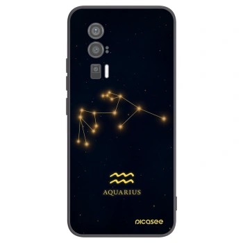 Picasee silikónový čierny obal pre Xiaomi Poco F5 Pro 5G - AQUARIUS
