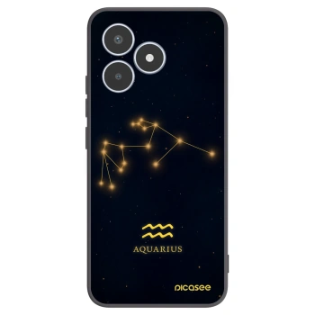 Picasee silikónový čierny obal pre Realme C53 - AQUARIUS