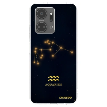 Picasee silikónový prehľadný obal pre Honor X7a - AQUARIUS