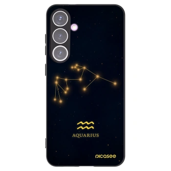 Picasee silikónový čierny obal pre Samsung Galaxy S24+ S926B 5G - AQUARIUS