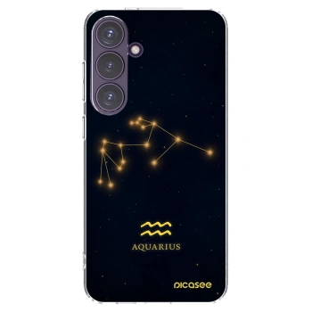 Picasee silikónový prehľadný obal pre Samsung Galaxy S24+ S926B 5G - AQUARIUS