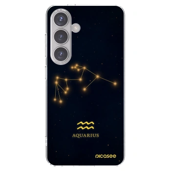 Picasee silikónový prehľadný obal pre Samsung Galaxy S24 S921B 5G - AQUARIUS