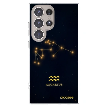 Picasee silikónový prehľadný obal pre Samsung Galaxy S24 Ultra S928B 5G - AQUARIUS