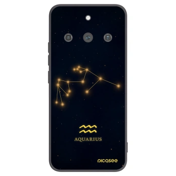 Picasee silikónový čierny obal pre Realme 11 Pro+ - AQUARIUS
