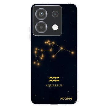 Picasee silikónový prehľadný obal pre Xiaomi Poco X6 - AQUARIUS