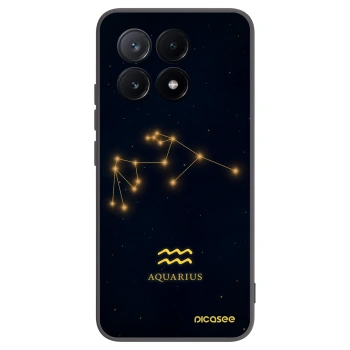 Picasee silikónový čierny obal pre Xiaomi Poco X6 Pro - AQUARIUS