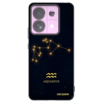 Picasee silikónový čierny obal pre Xiaomi Redmi Note 13 Pro 5G - AQUARIUS