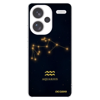 Picasee silikónový prehľadný obal pre Xiaomi Redmi Note 13 Pro+ 5G - AQUARIUS