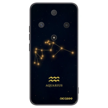 Picasee silikónový čierny obal pre Honor Magic6 Lite 5G - AQUARIUS