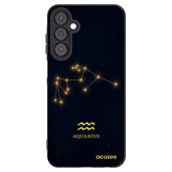 Picasee silikónový čierny obal pre Samsung Galaxy A25 A256B 5G - AQUARIUS