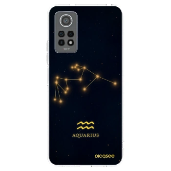 Picasee silikónový prehľadný obal pre Xiaomi Redmi Note 12 Pro 4G - AQUARIUS