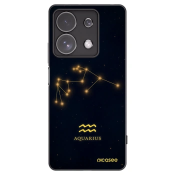 Picasee silikónový čierny obal pre Xiaomi Redmi Note 13 Pro 4G - AQUARIUS