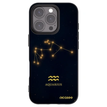 Picasee silikónový čierny obal pre Apple iPhone 16 Pro - AQUARIUS