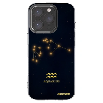 Picasee silikónový prehľadný obal pre Apple iPhone 16 Pro - AQUARIUS