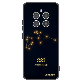 Picasee silikónový čierny obal pre Realme 12 Pro 5G - AQUARIUS