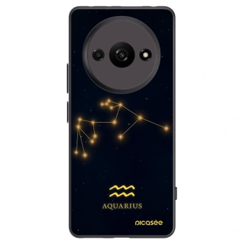 Picasee silikónový čierny obal pre Xiaomi Redmi A3 - AQUARIUS