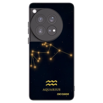 Picasee silikónový čierny obal pre OnePlus 12 5G - AQUARIUS