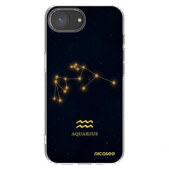 Picasee silikónový prehľadný obal pre Apple iPhone 16e - AQUARIUS