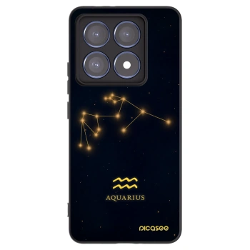 Picasee silikónový čierny obal pre Xiaomi 14T Pro - AQUARIUS