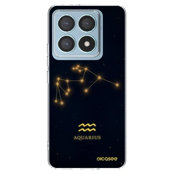 Picasee silikónový prehľadný obal pre Xiaomi 14T Pro - AQUARIUS
