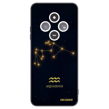 Picasee silikónový čierny obal pre Xiaomi Redmi 14C - AQUARIUS