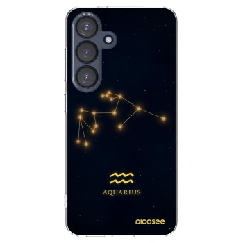 Picasee silikónový prehľadný obal pre Samsung Galaxy S25 5G - AQUARIUS
