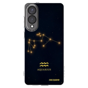 Picasee silikónový prehľadný obal pre Samsung Galaxy S25 Edge 5G - AQUARIUS