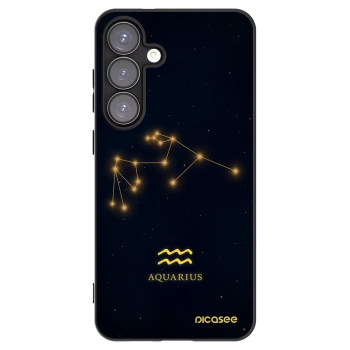 Picasee silikónový čierny obal pre Samsung Galaxy S25+ 5G - AQUARIUS