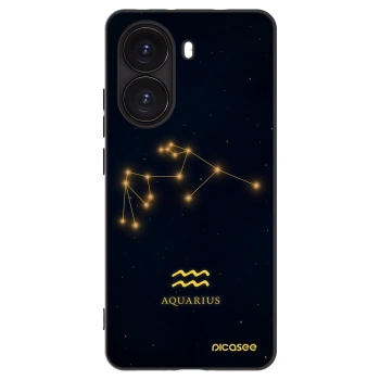 Picasee silikónový čierny obal pre Xiaomi Poco X7 Pro 5G - AQUARIUS