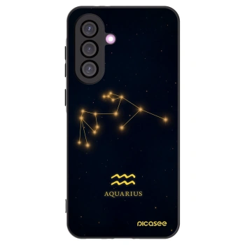 Picasee silikónový čierny obal pre Samsung Galaxy A36 5G - AQUARIUS