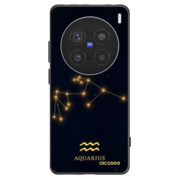 Picasee silikónový čierny obal pre Vivo X200 Pro - AQUARIUS